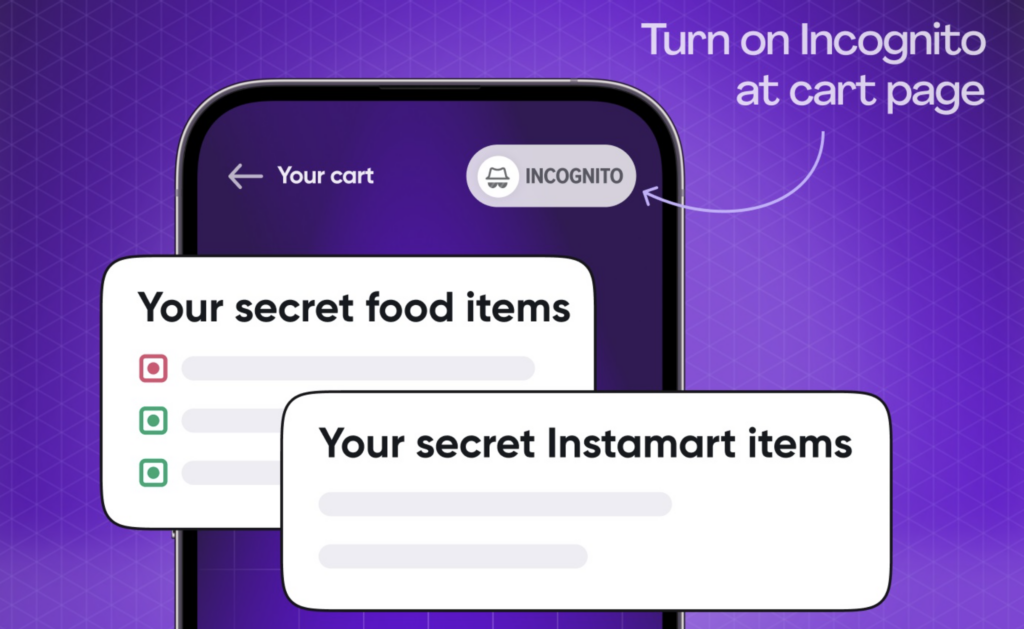 Foodies Can Secretly Order On Swiggy Via Incognito Mode